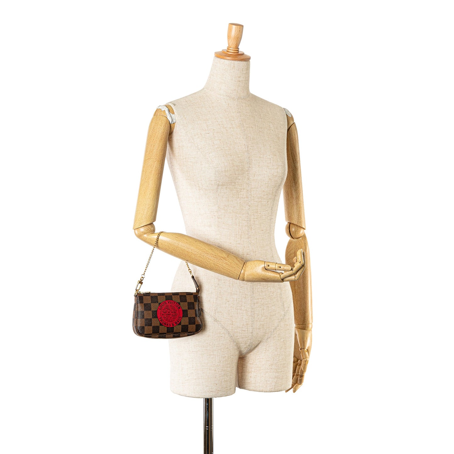Louis Vuitton Damier Ebene Trunks and Bags Mini Pochette Accessoires
