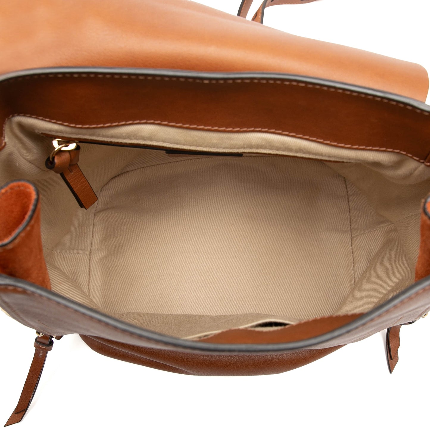 Chloé Medium Calfskin and Suede Faye Backpack