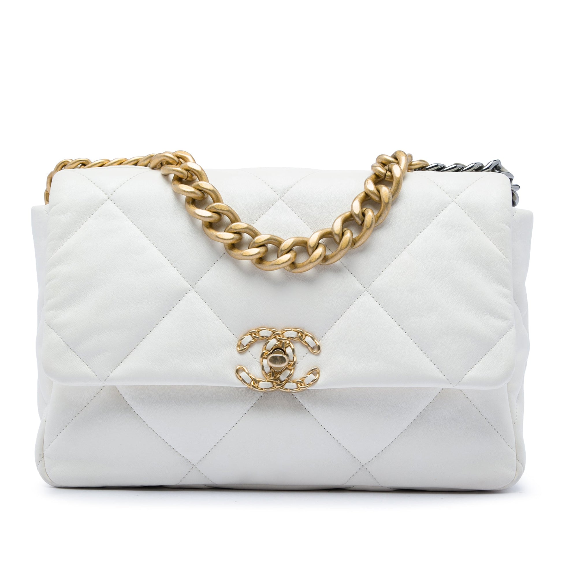 Chanel Large Lambskin 19 Flap