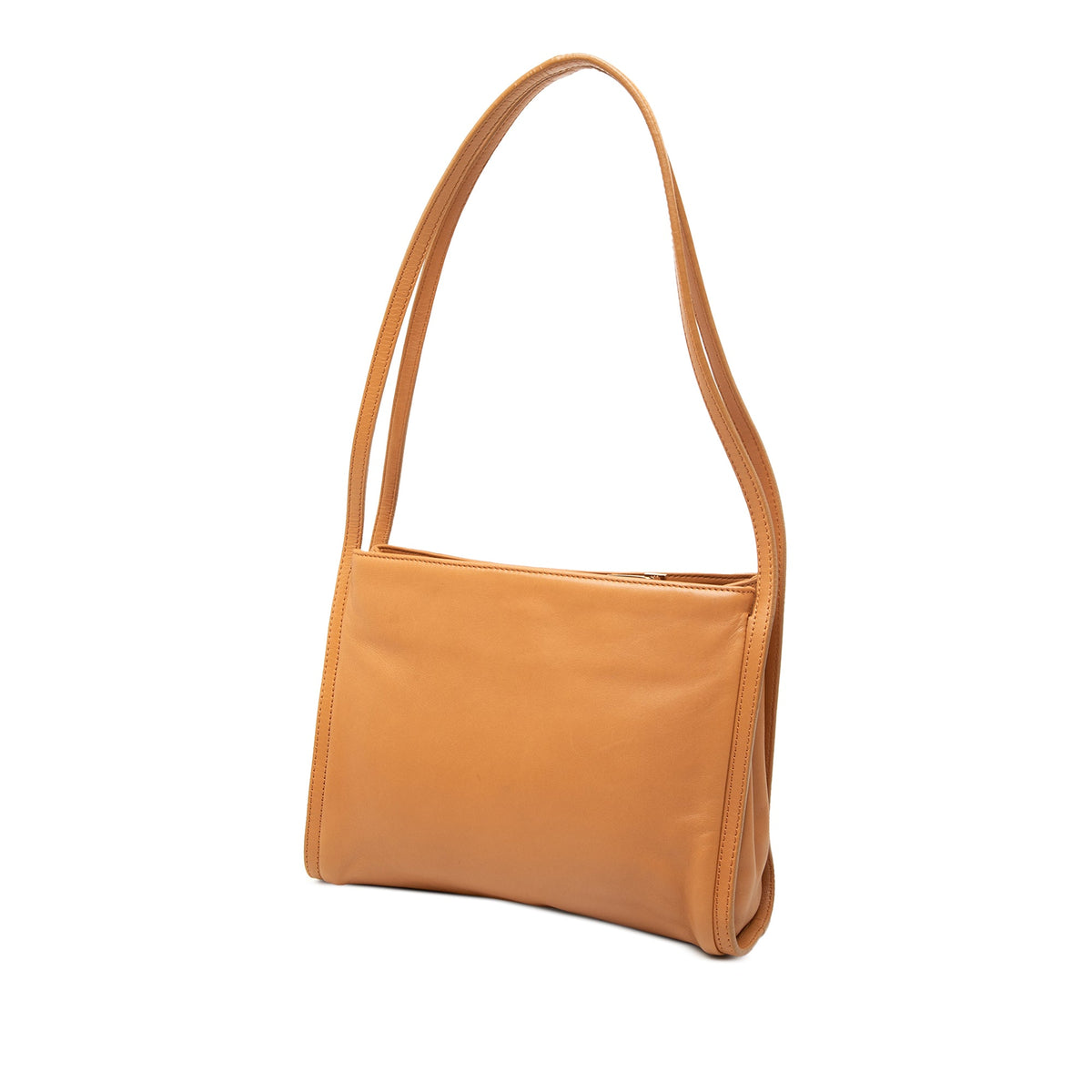 LOEWE Leather Shoulder Bag — Brown