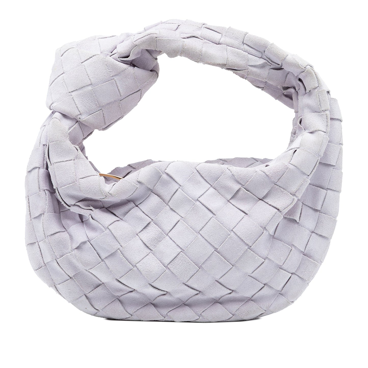 Bottega Veneta Mini Suede Intrecciato Jodie