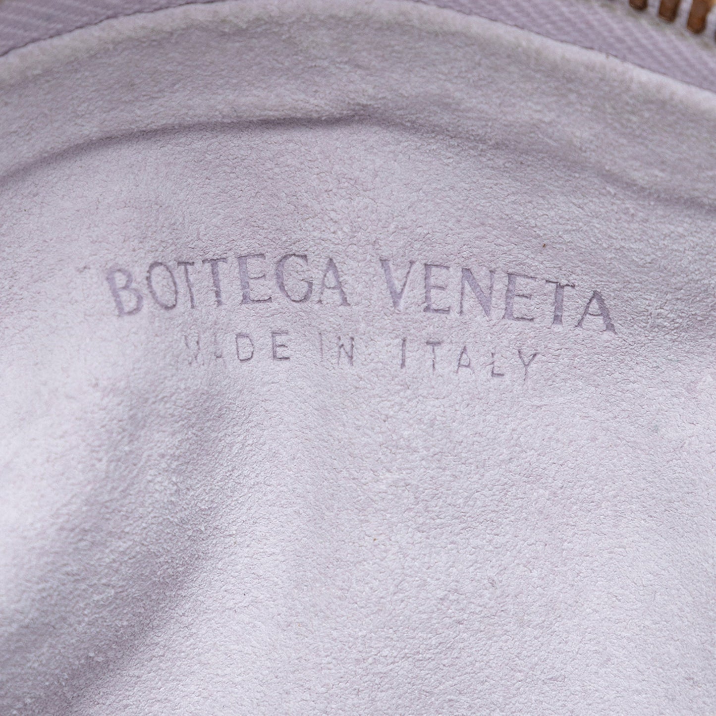 Bottega Veneta Mini Suede Intrecciato Jodie