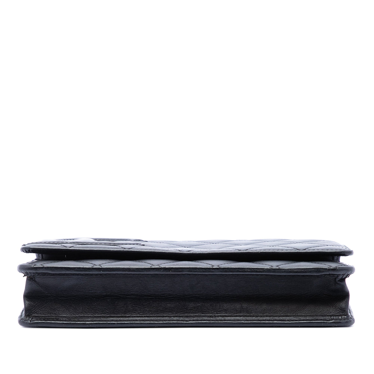 Chanel Quilted Lambskin Cambon Ligne Wallet On Chain