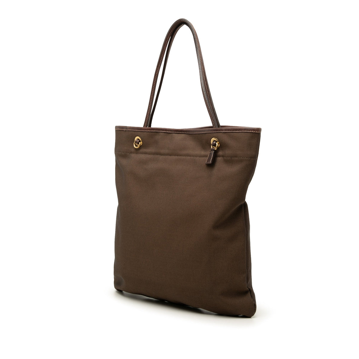 Prada Canvas Canapa Logo Tote