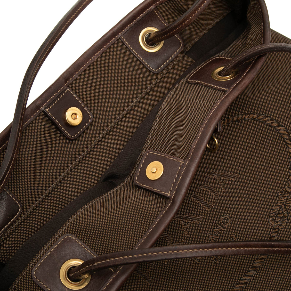 Prada Canvas Canapa Logo Tote