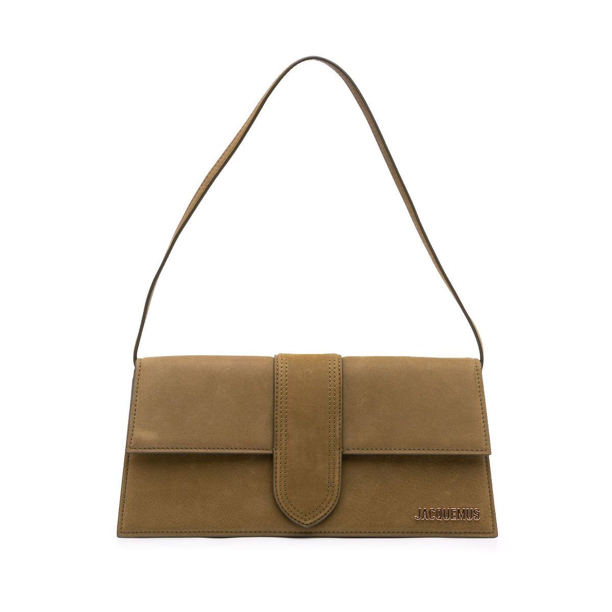 Jacquemus Suede Le Bambino Long Shoulder Bag