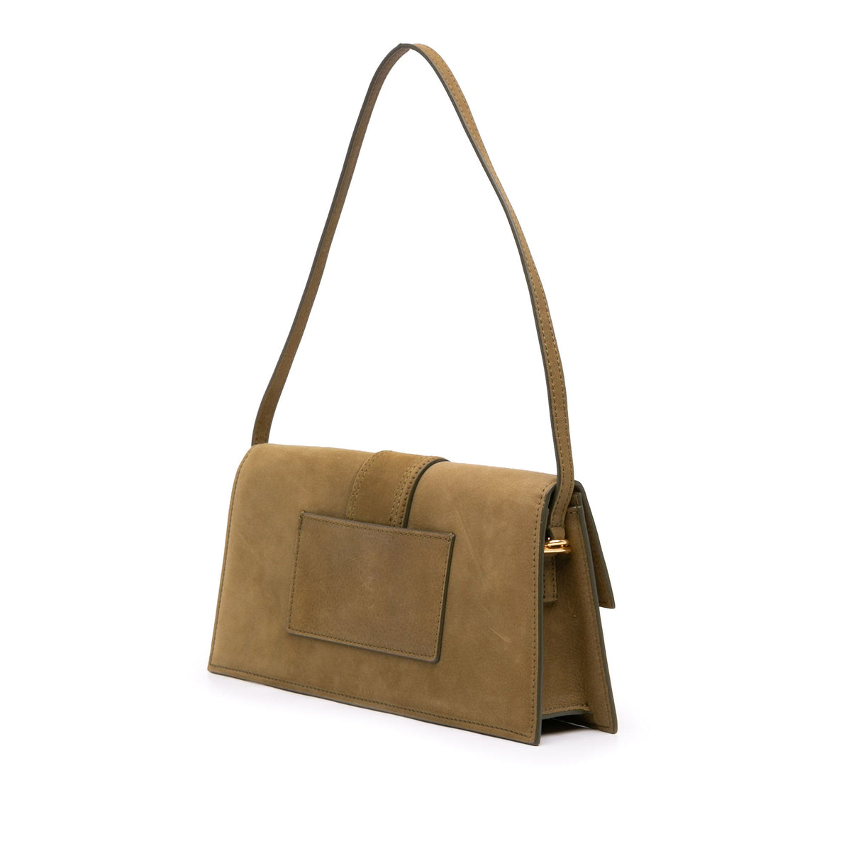 Jacquemus Suede Le Bambino Long Shoulder Bag