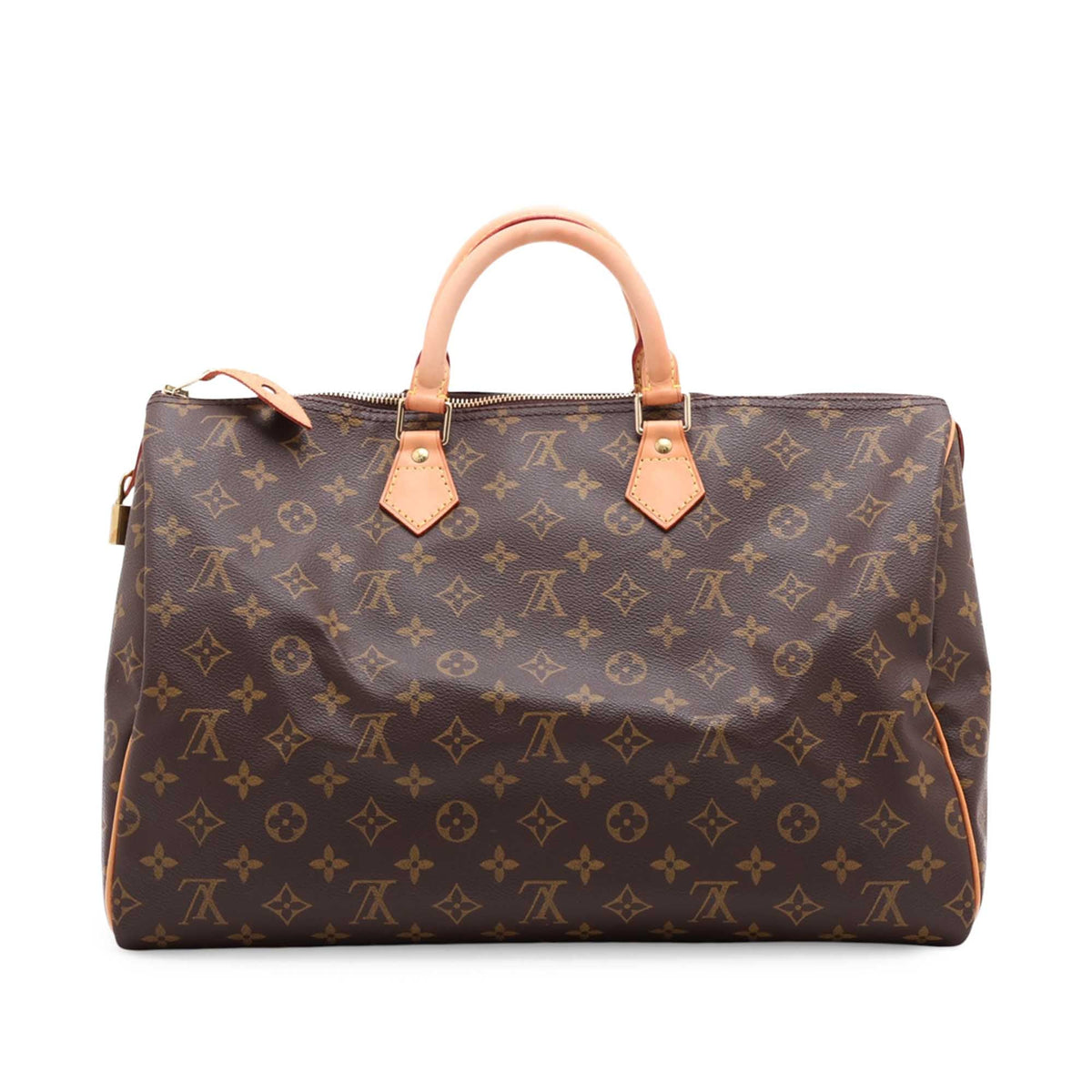 Louis Vuitton Monogram Speedy 40 — Brown