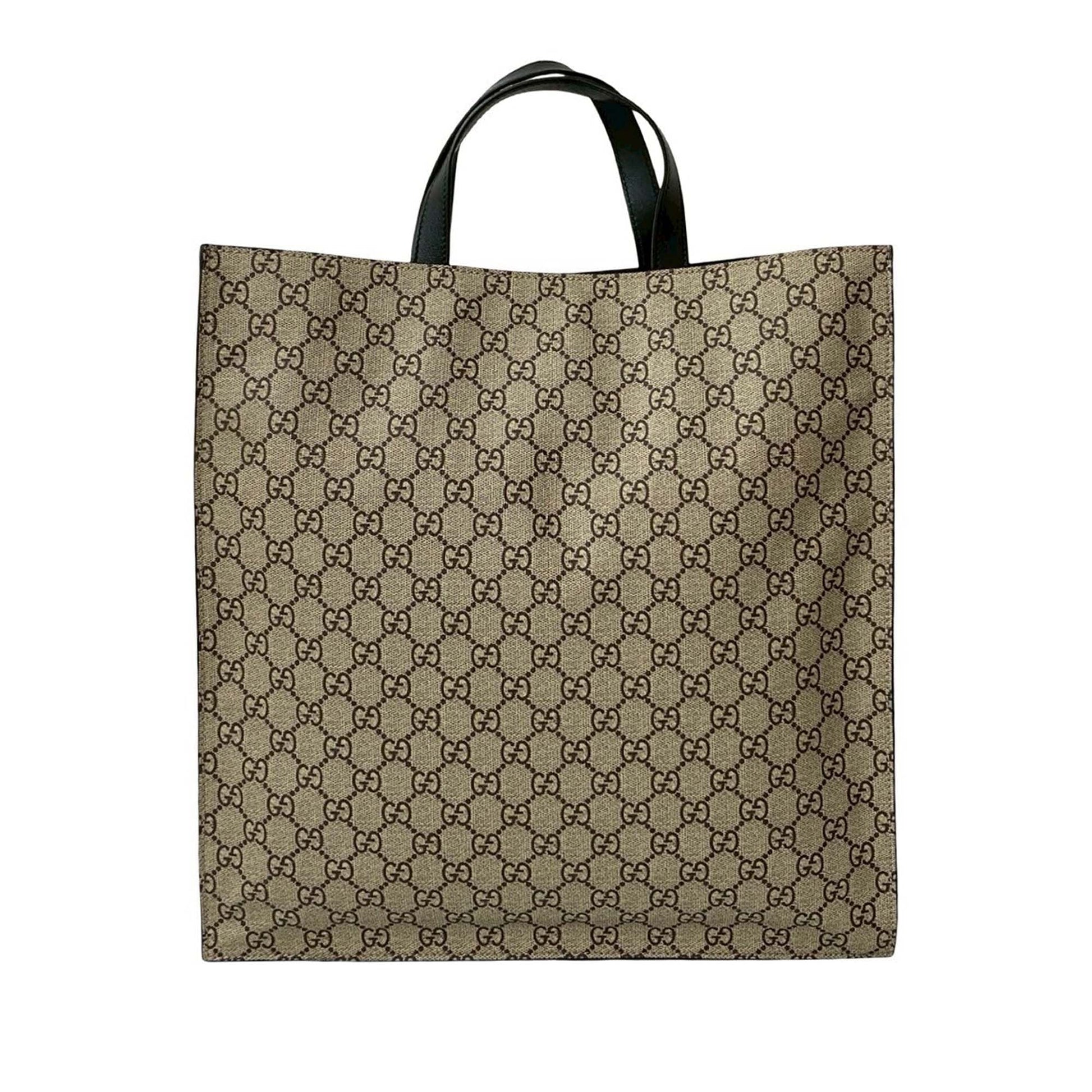 Gucci GG Supreme LAveugle Par Amour Convertible Tote