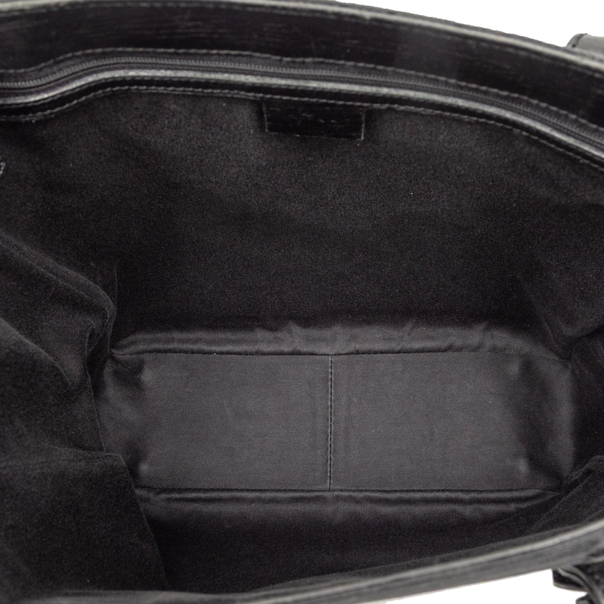 Gucci GG Canvas Bamboo Tote