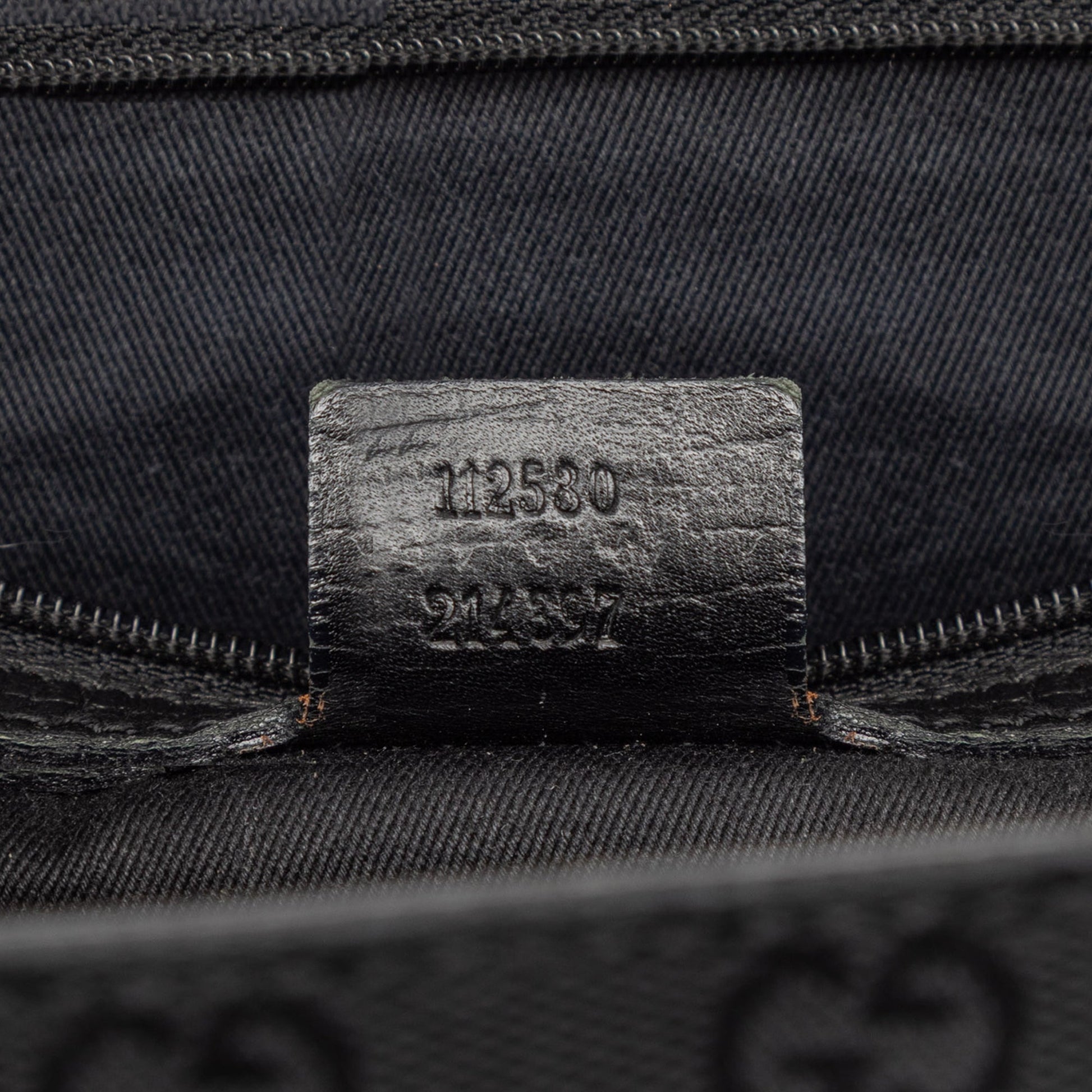 Gucci GG Canvas Bamboo Tote