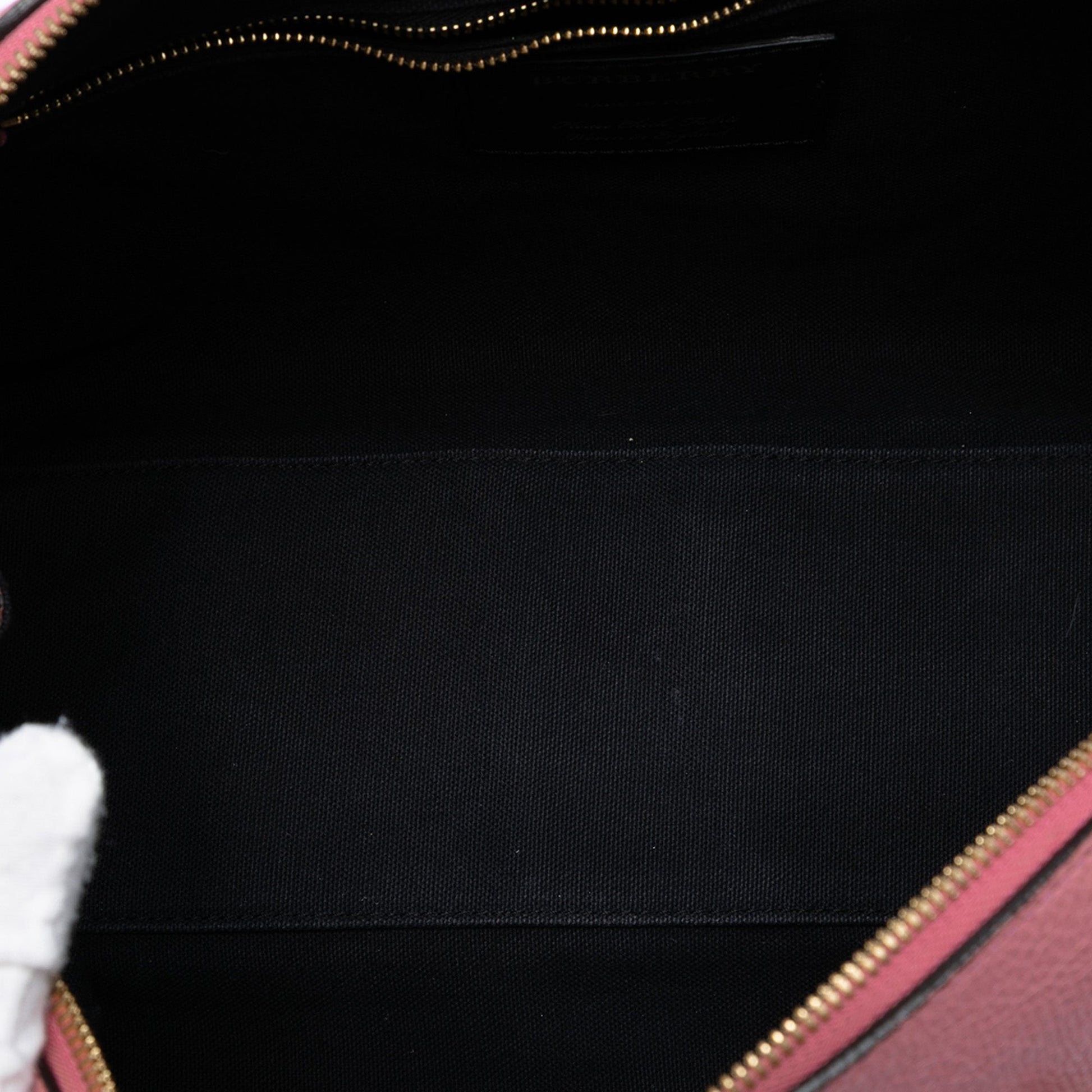 Burberry Medium House Check Canvas Derby Alchester Bowling Bag