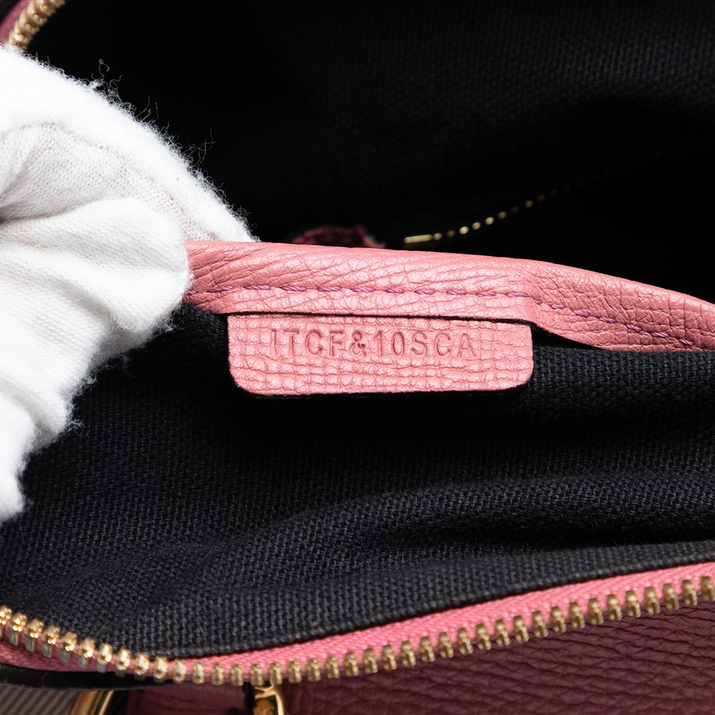 Burberry Medium House Check Canvas Derby Alchester Bowling Bag