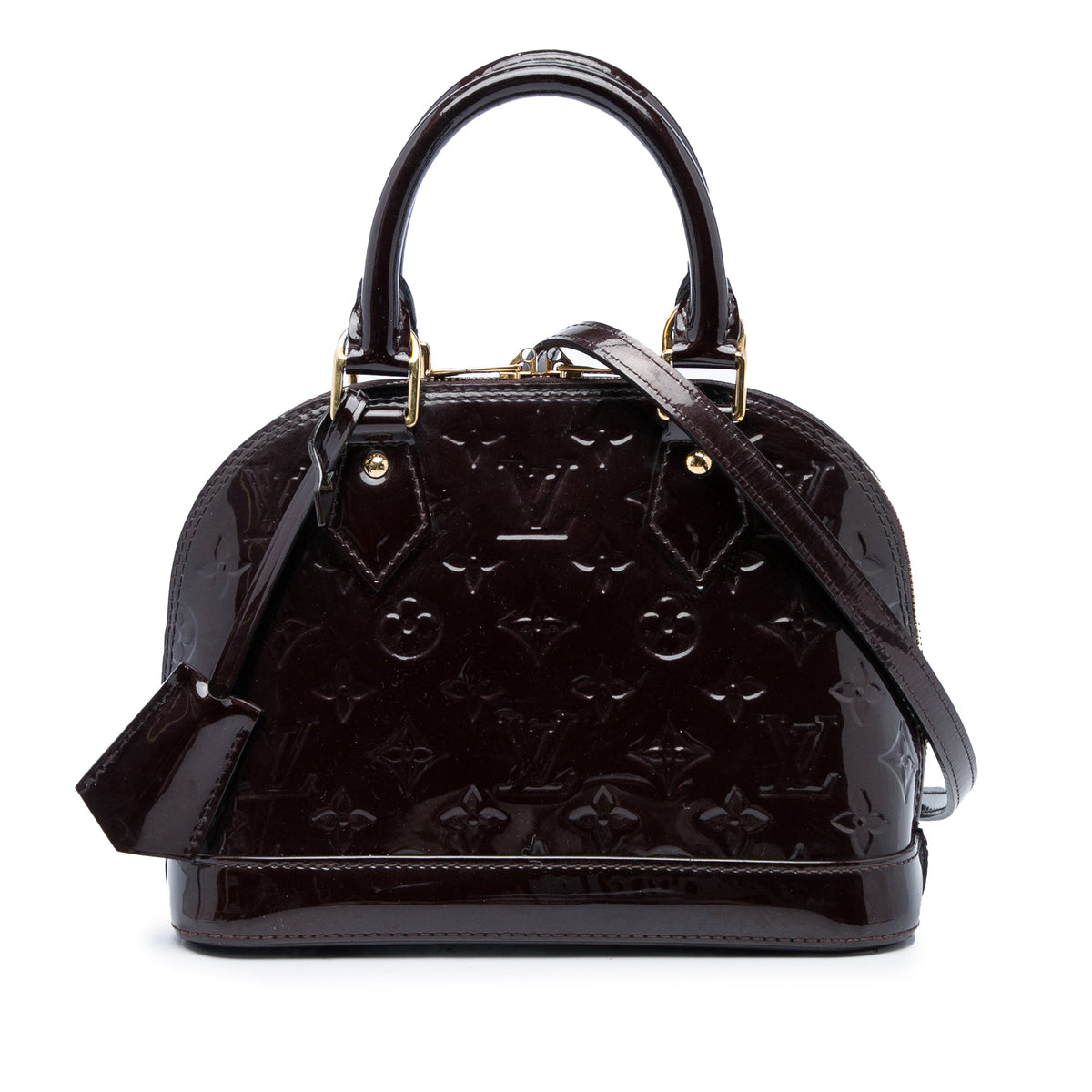 Louis Vuitton Monogram Vernis Alma BB — Purple