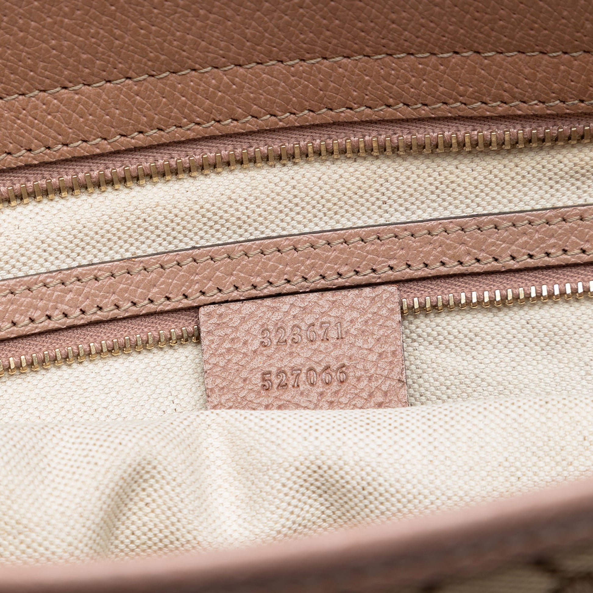 Gucci GG Canvas and Leather Bree Tote