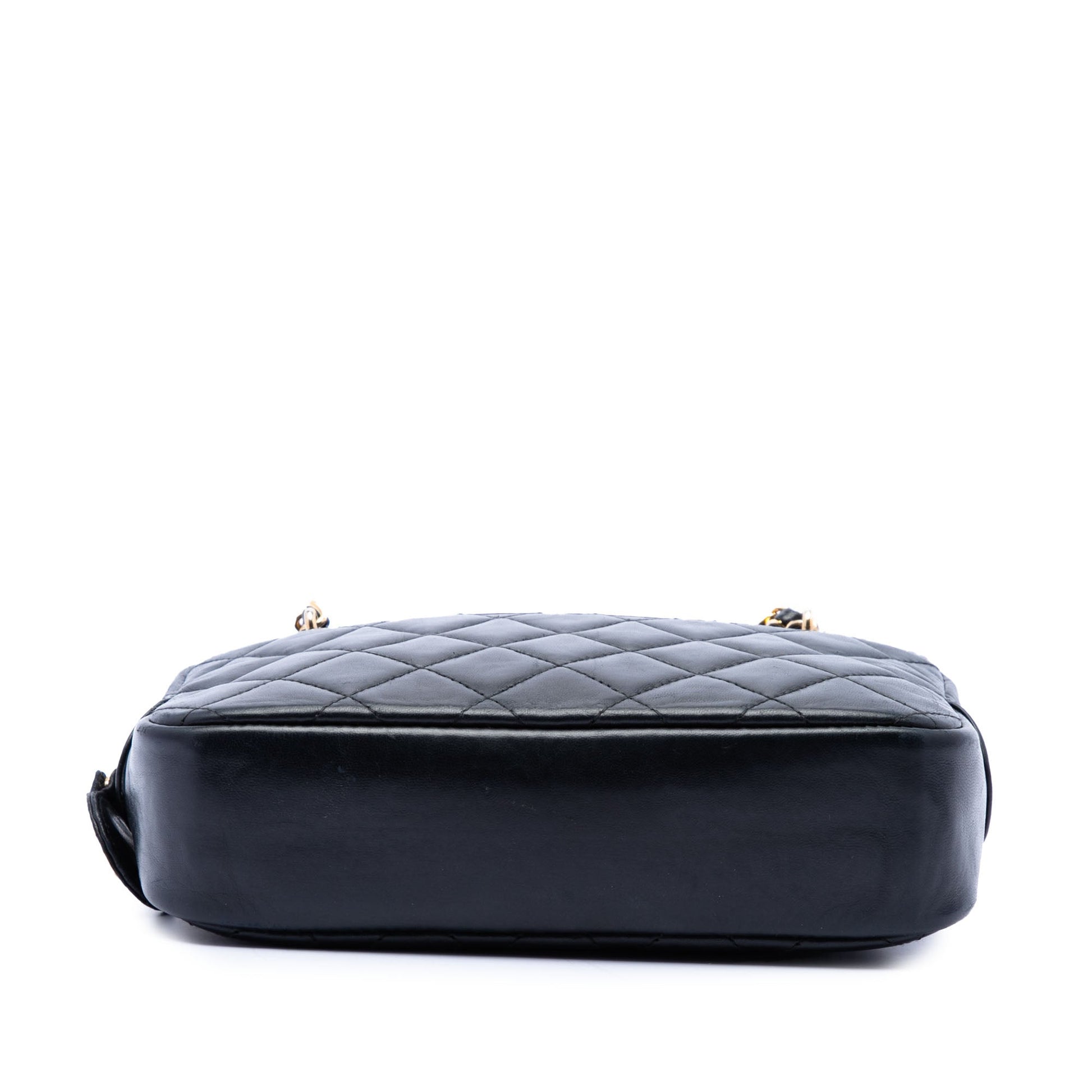 Chanel Mini CC Quilted Lambskin Pocket Chain Camera Bag