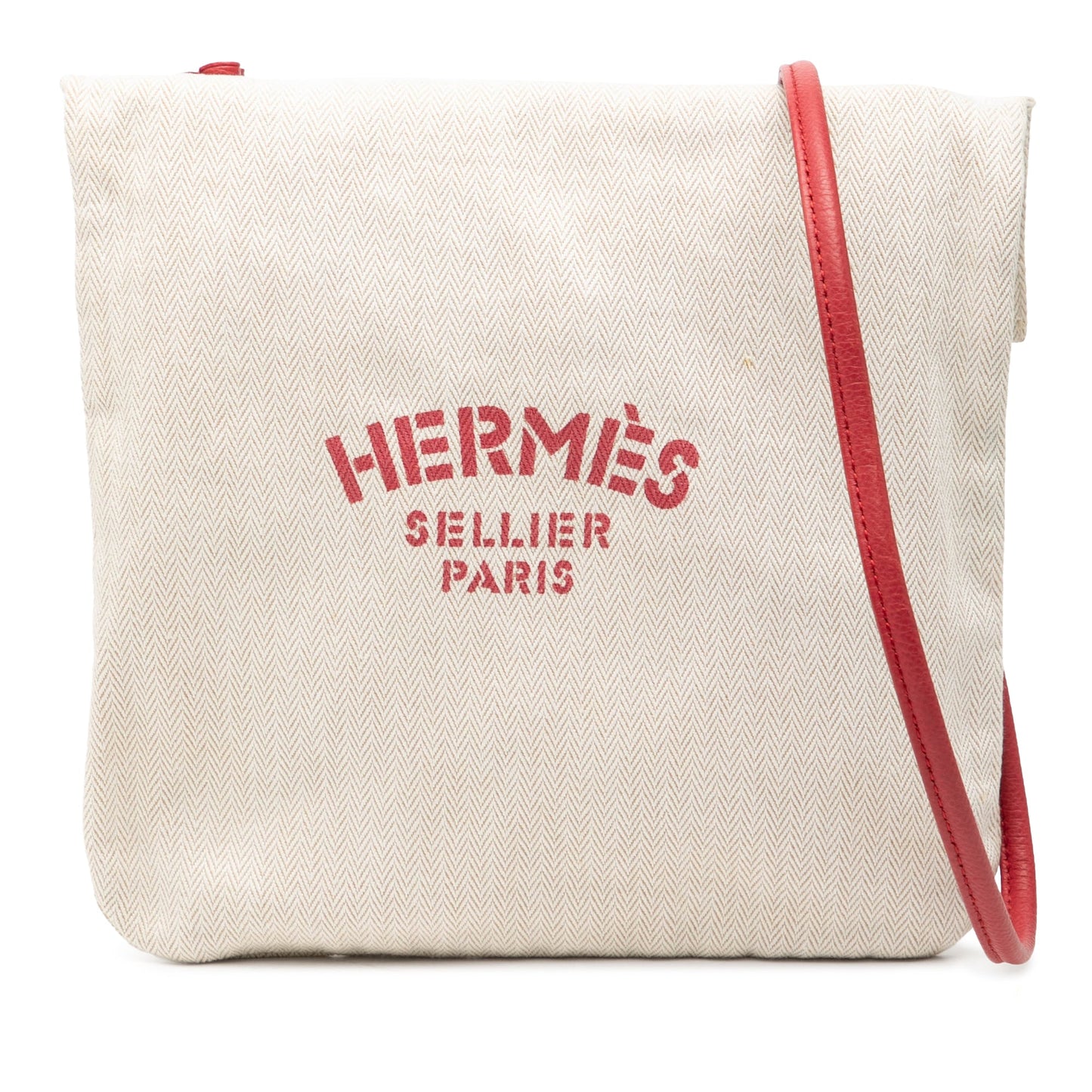 Hermès Toile Aline Grooming Bag PM