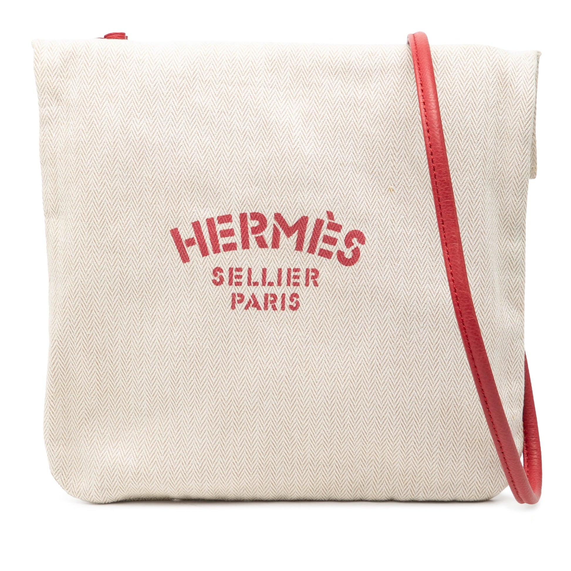 Hermès Toile Aline Grooming Bag PM