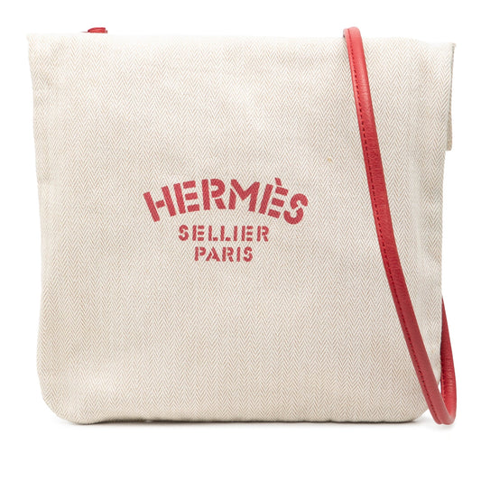 Hermès Toile Aline Grooming Bag PM