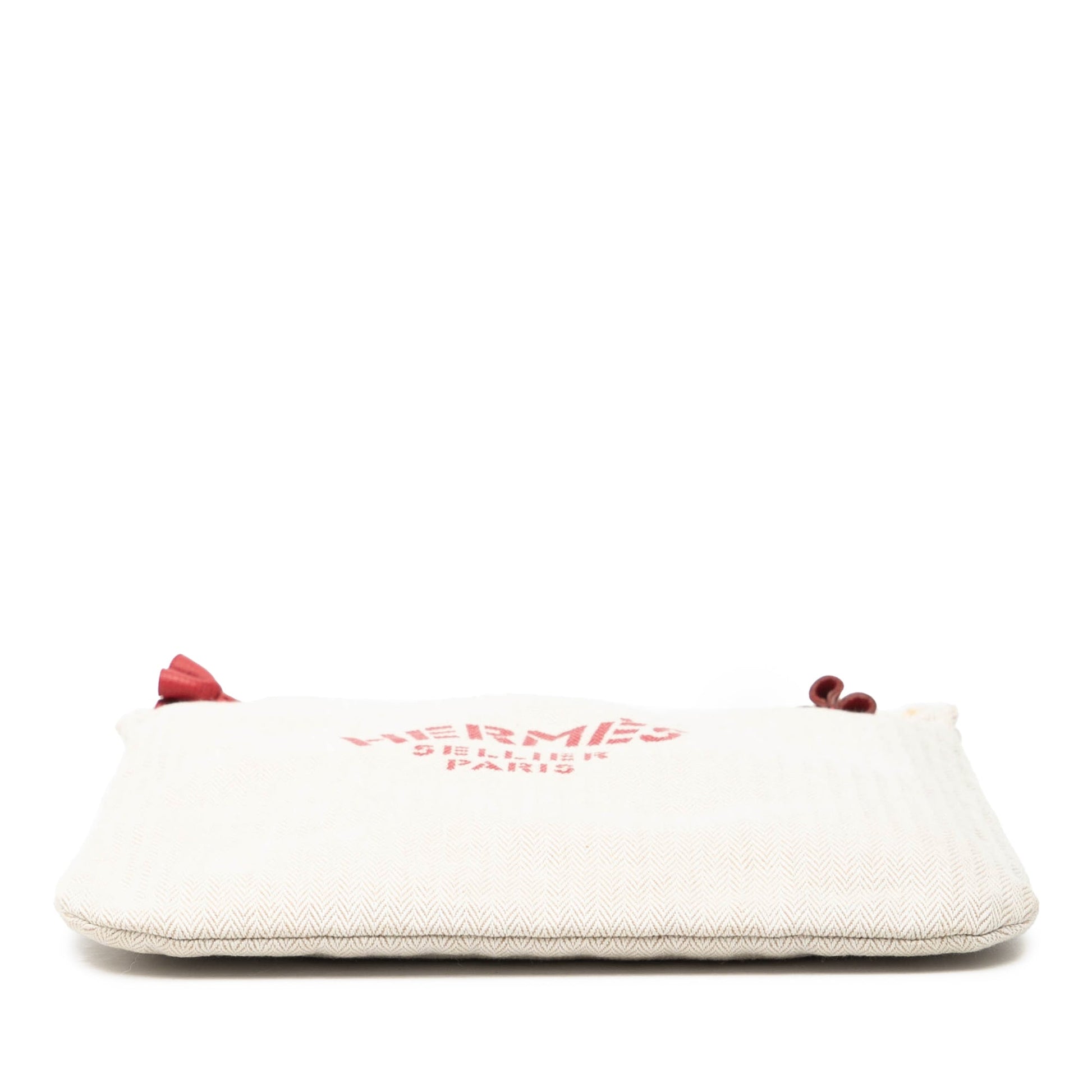 Hermès Toile Aline Grooming Bag PM