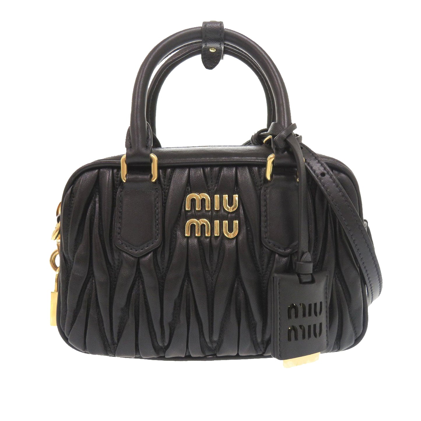 Miu Miu Small Matelasse Nappa Arcadie Satchel