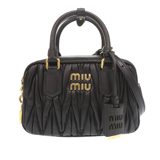 Miu Miu Small Matelasse Nappa Arcadie Satchel