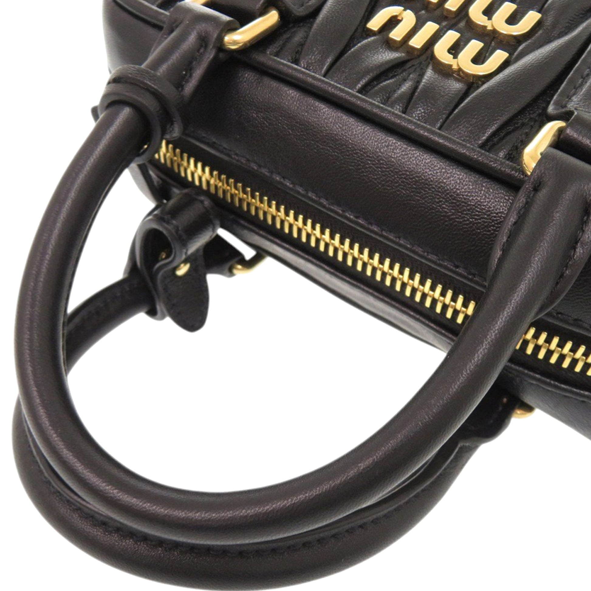 Miu Miu Small Matelasse Nappa Arcadie Satchel