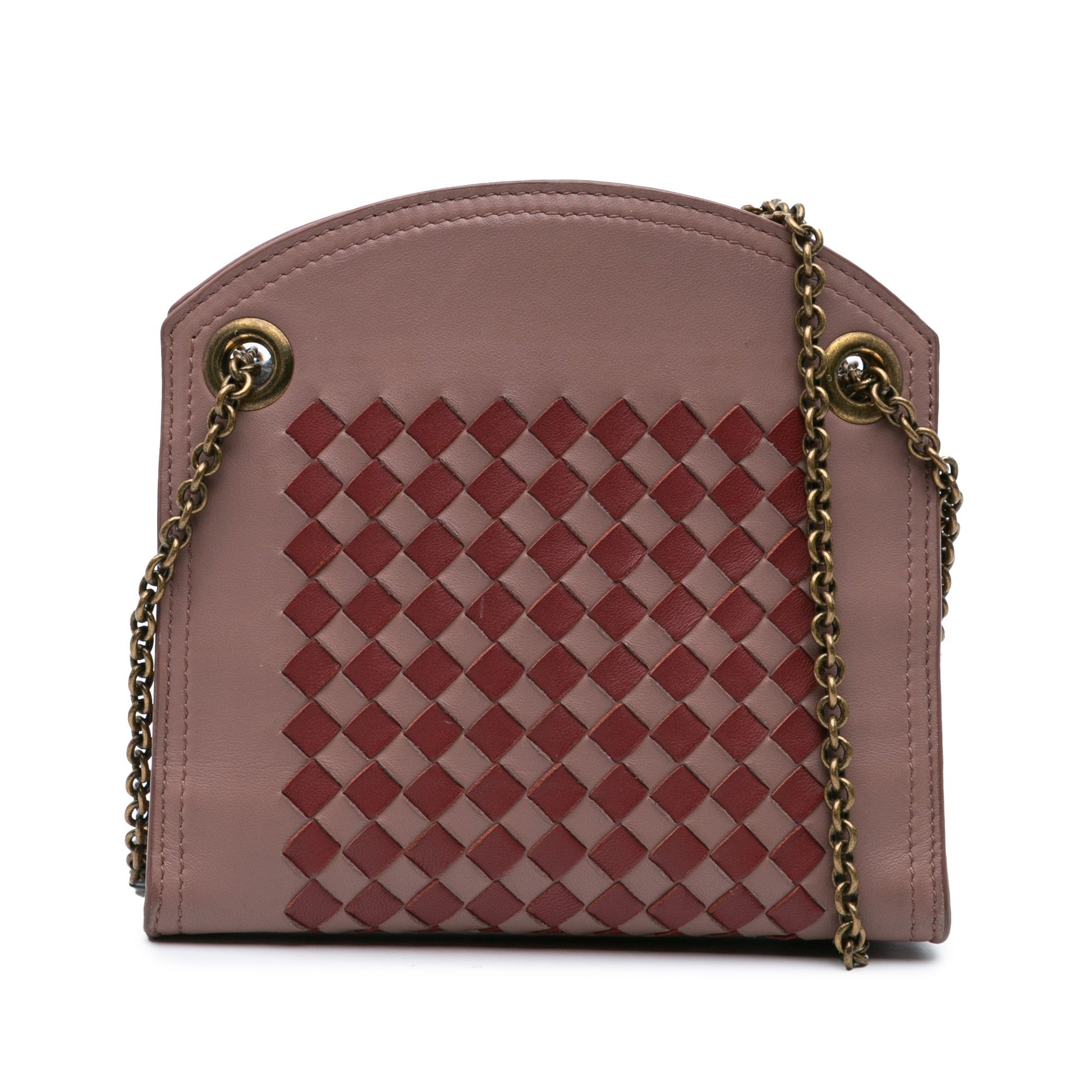 Bottega Veneta Nappa Intrecciato Chain Wallet