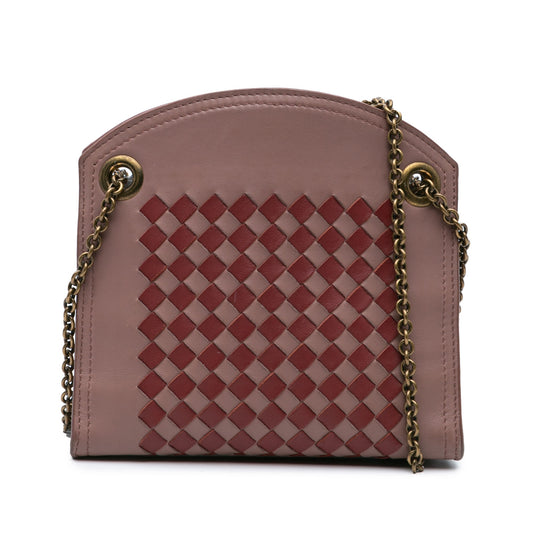 Bottega Veneta Nappa Intrecciato Chain Wallet