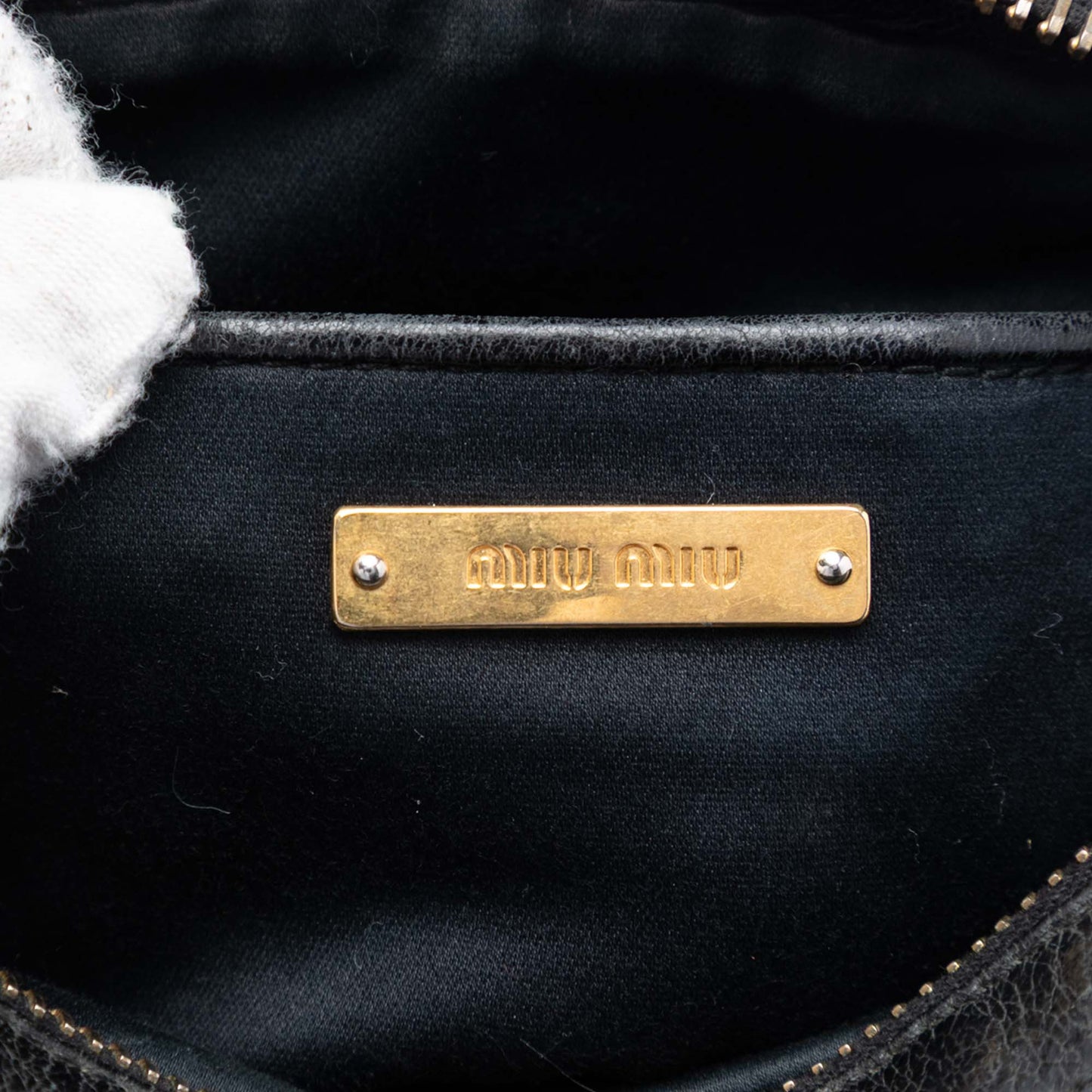 Miu Miu Matelasse Nappa Camera Crossbody