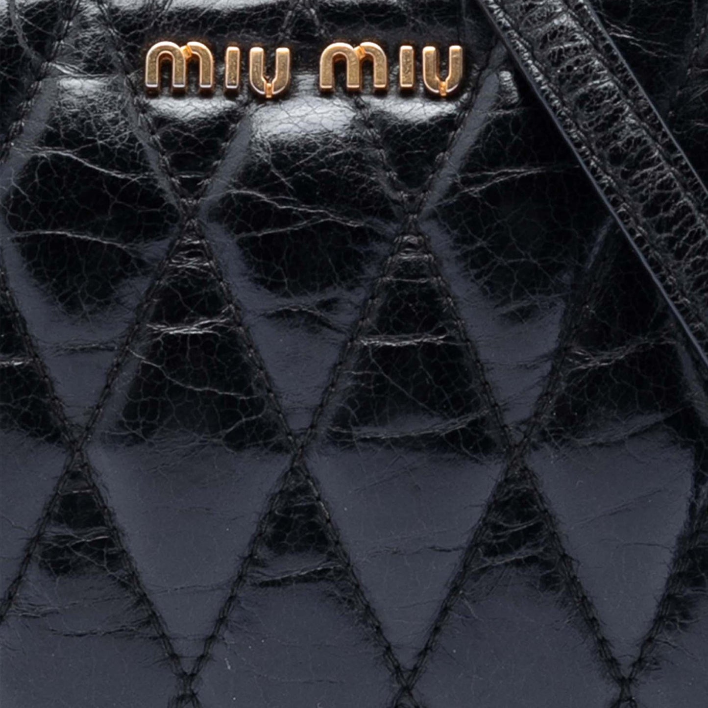 Miu Miu Matelasse Nappa Camera Crossbody