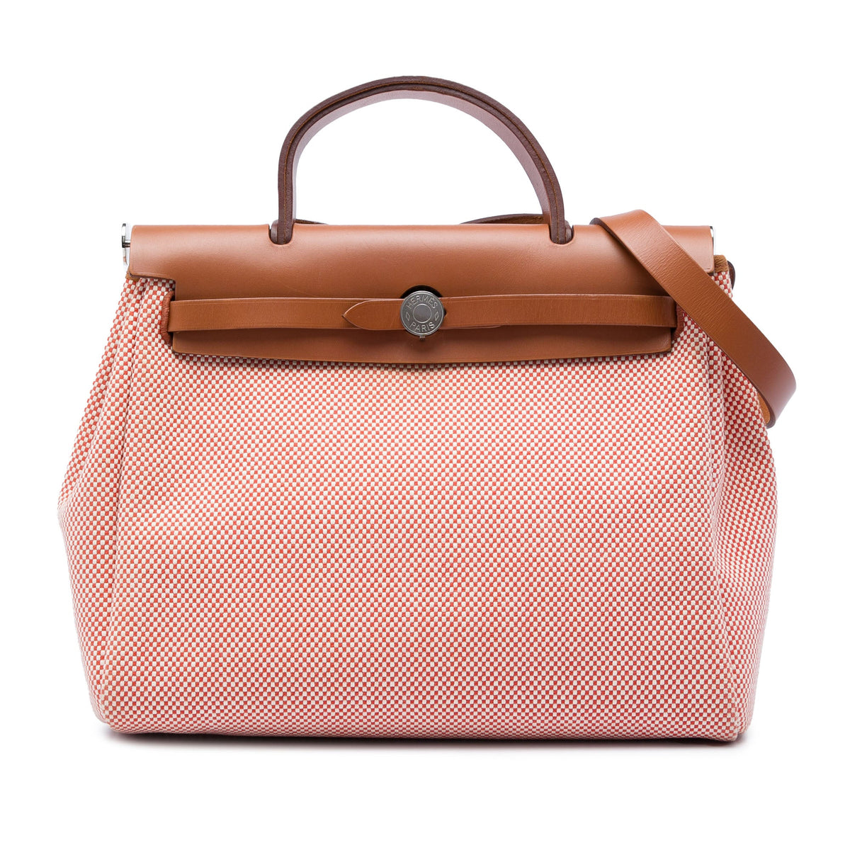 Hermès Toile Criss Viking Vache Hunter Herbag Zip 31