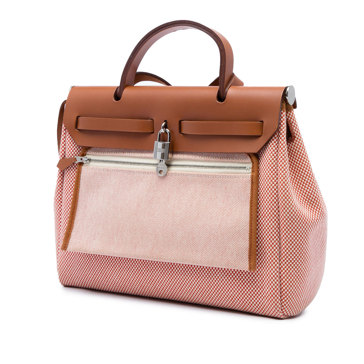 Hermès Toile Criss Viking Vache Hunter Herbag Zip 31