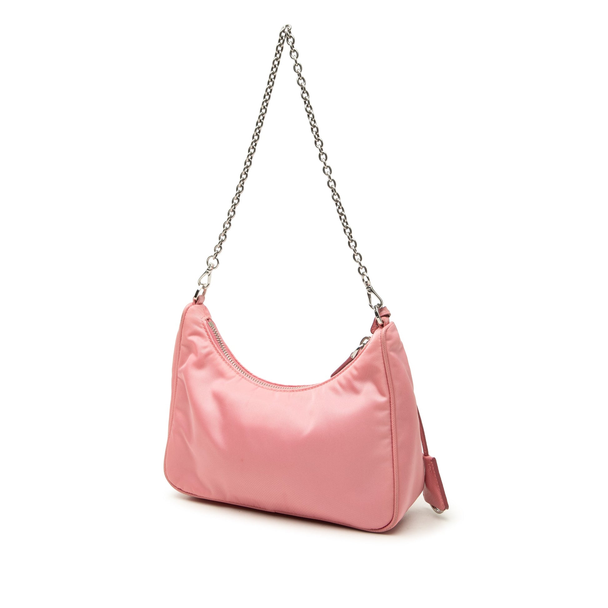 Prada Saffiano Trimmed Tessuto Re Edition 2005 Satchel