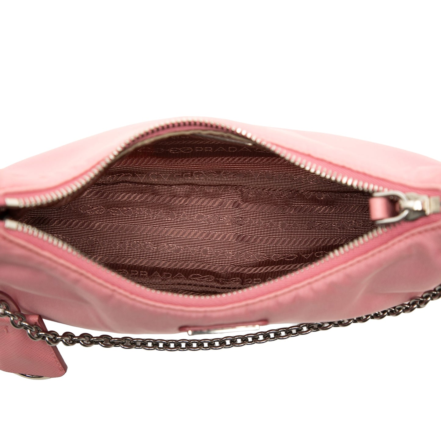Prada Saffiano Trimmed Tessuto Re Edition 2005 Satchel