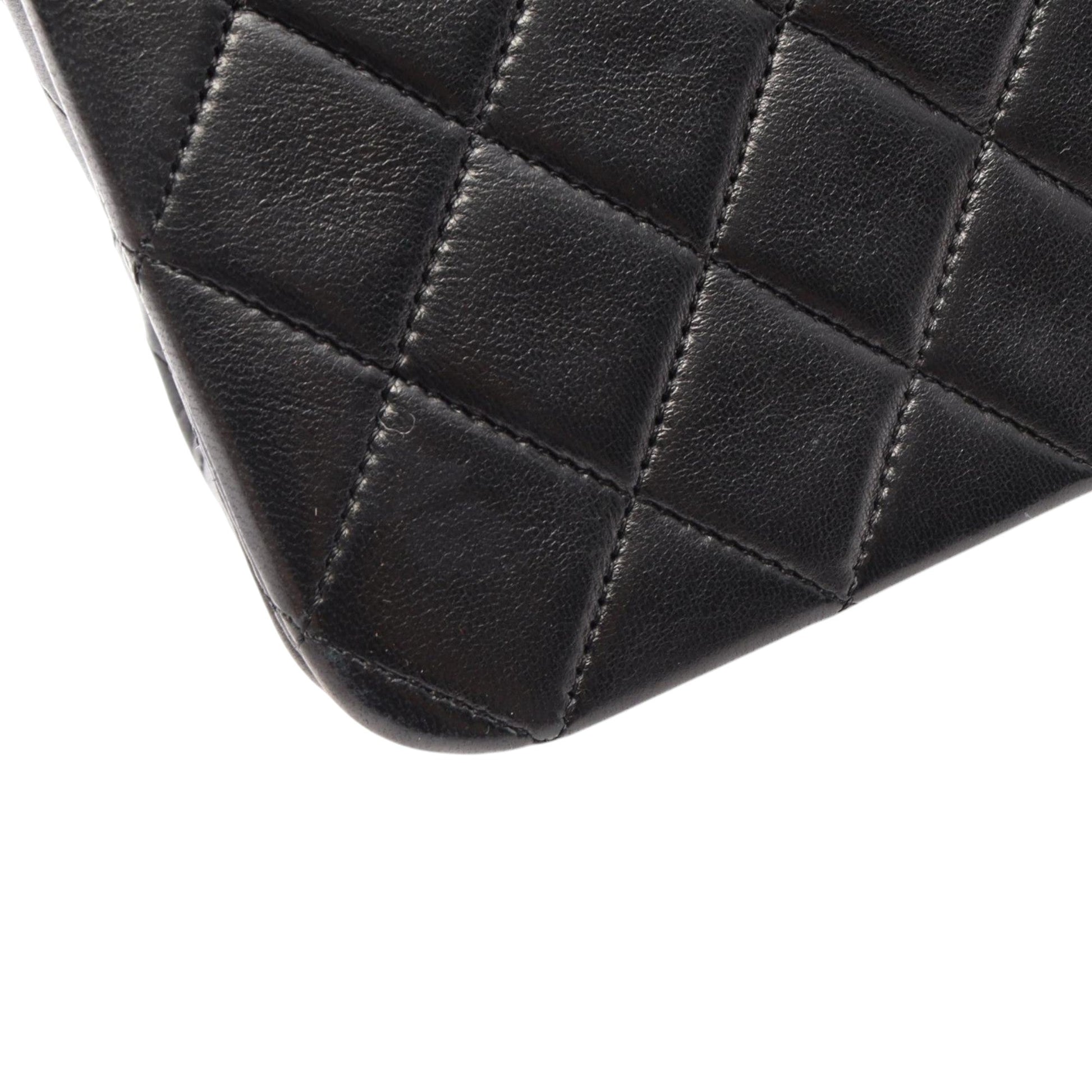Chanel Small Quilted Lambskin CC Turnlock Full Single Flap