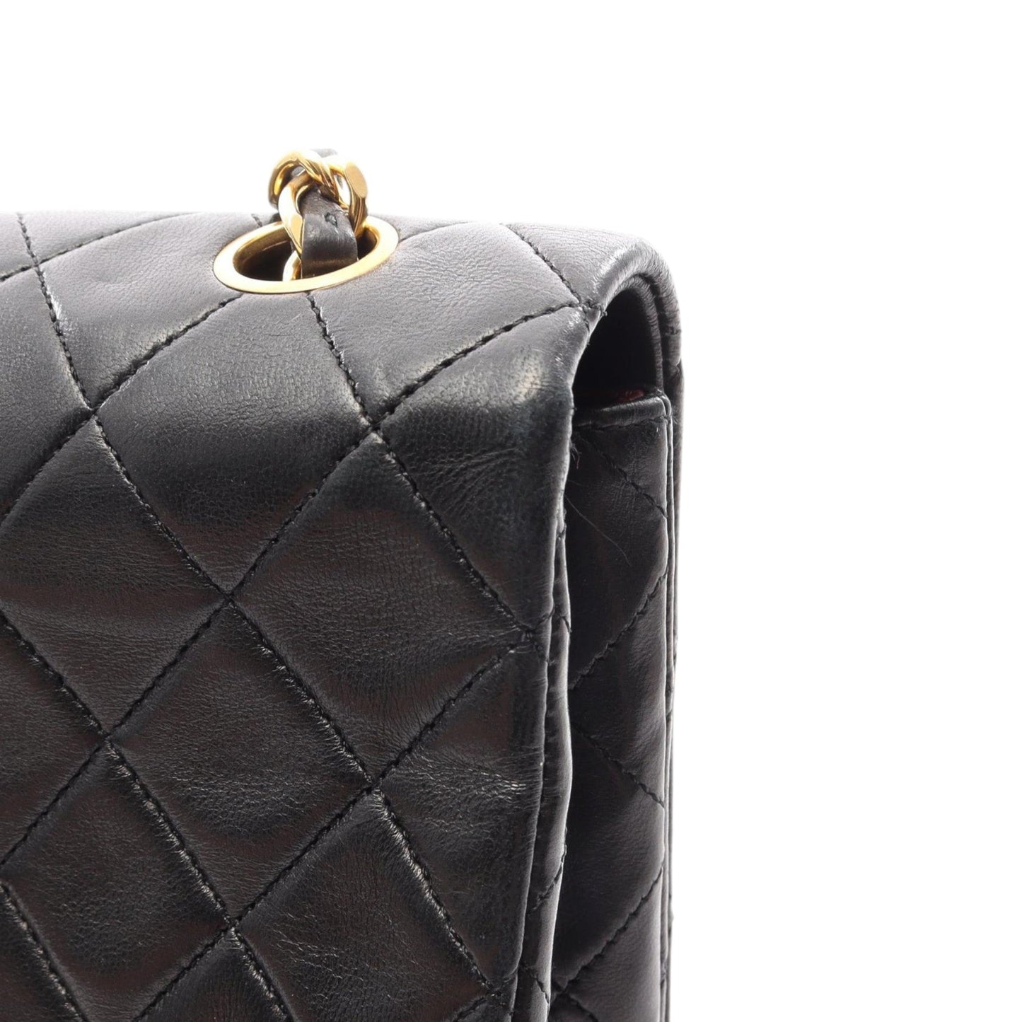 Chanel Small Quilted Lambskin CC Turnlock Full Single Flap