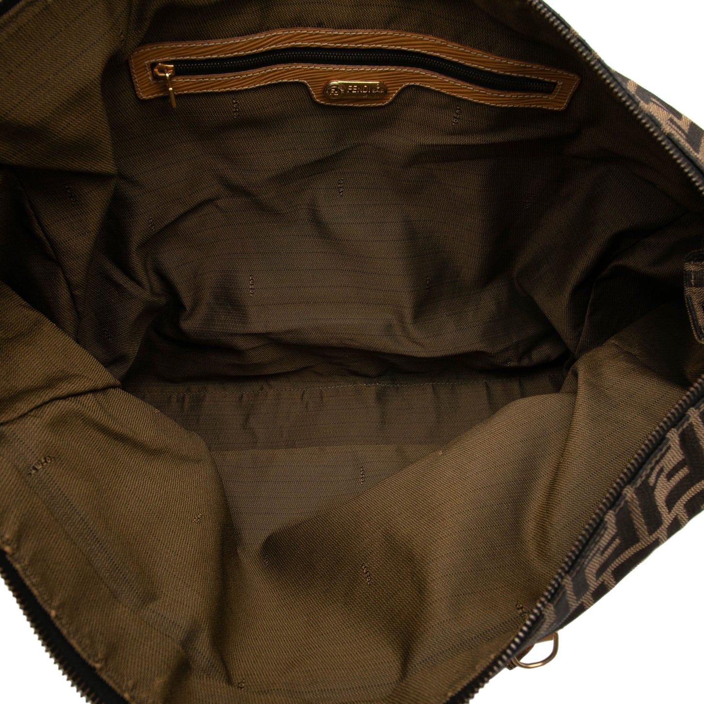 Fendi Zucca Canvas Travel Bag