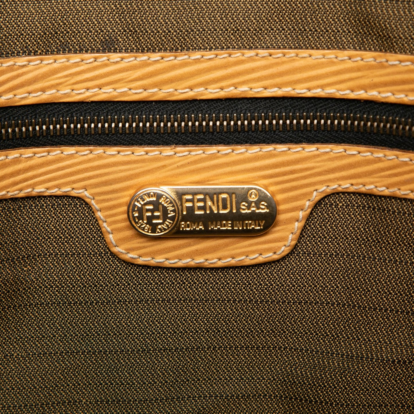 Fendi Zucca Canvas Travel Bag