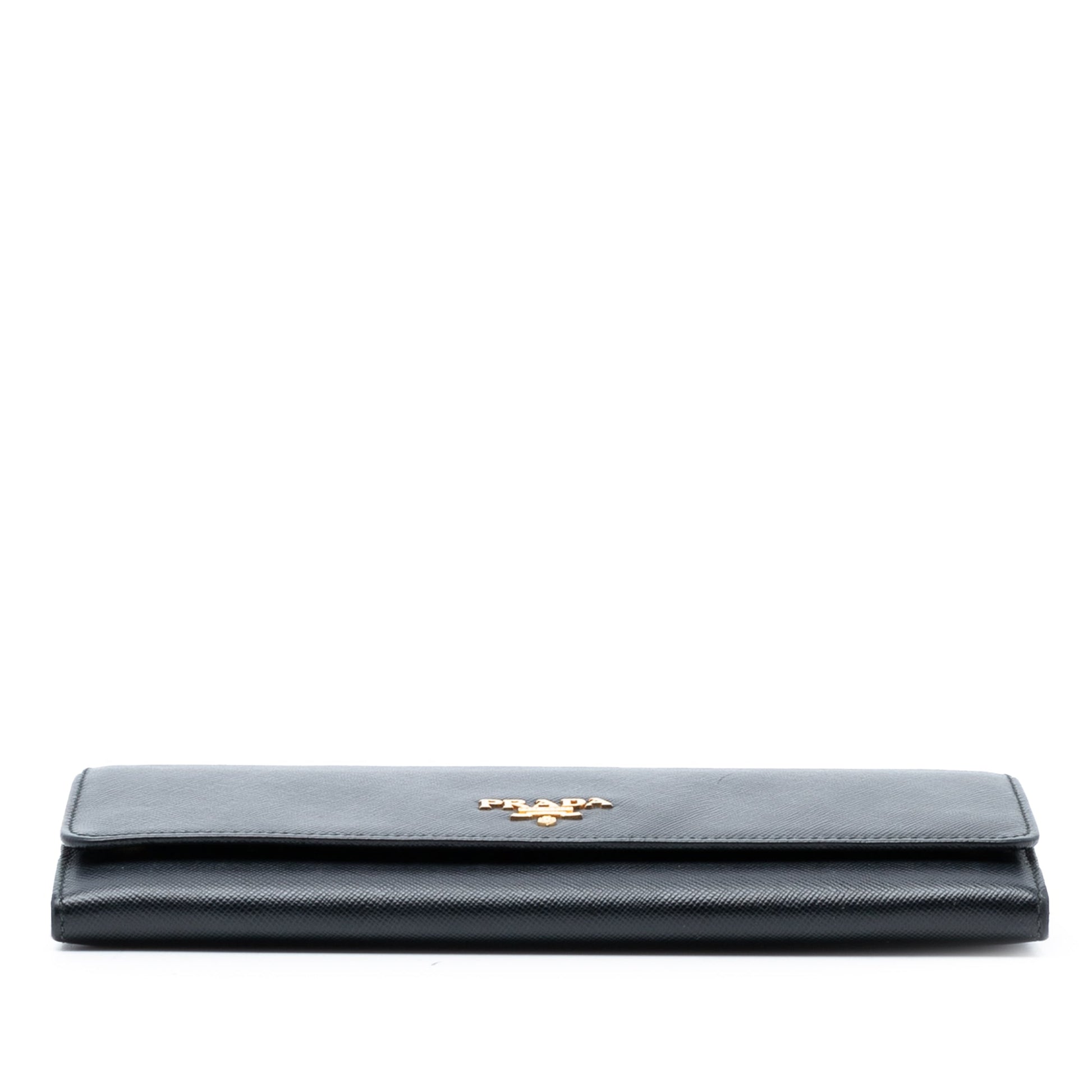Prada Saffiano Lux Wallet On Chain