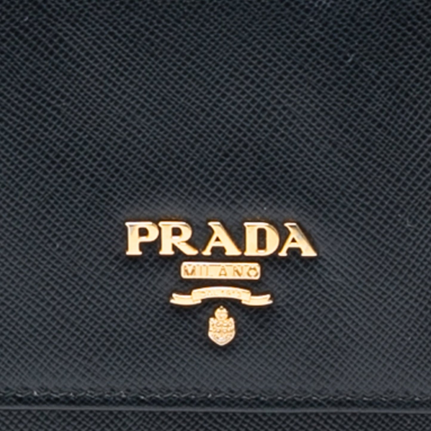 Prada Saffiano Lux Wallet On Chain