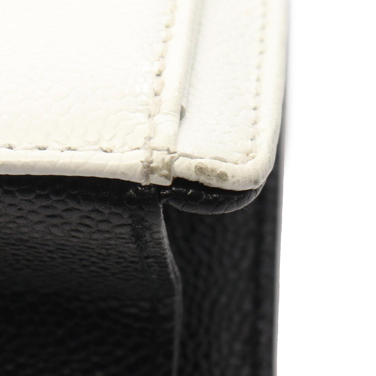 Chanel CC Caviar Reissue 2.55 Tote — White