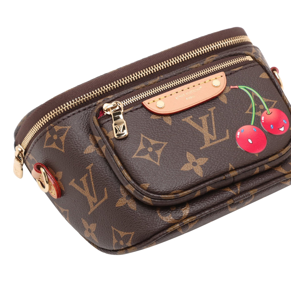 Louis Vuitton Takashi Murakami Monogram Cherry Mini Bumbag