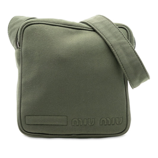 Miu Miu Jersey Logo Crossbody