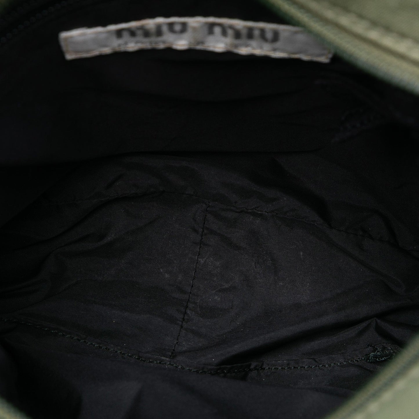 Miu Miu Jersey Logo Crossbody