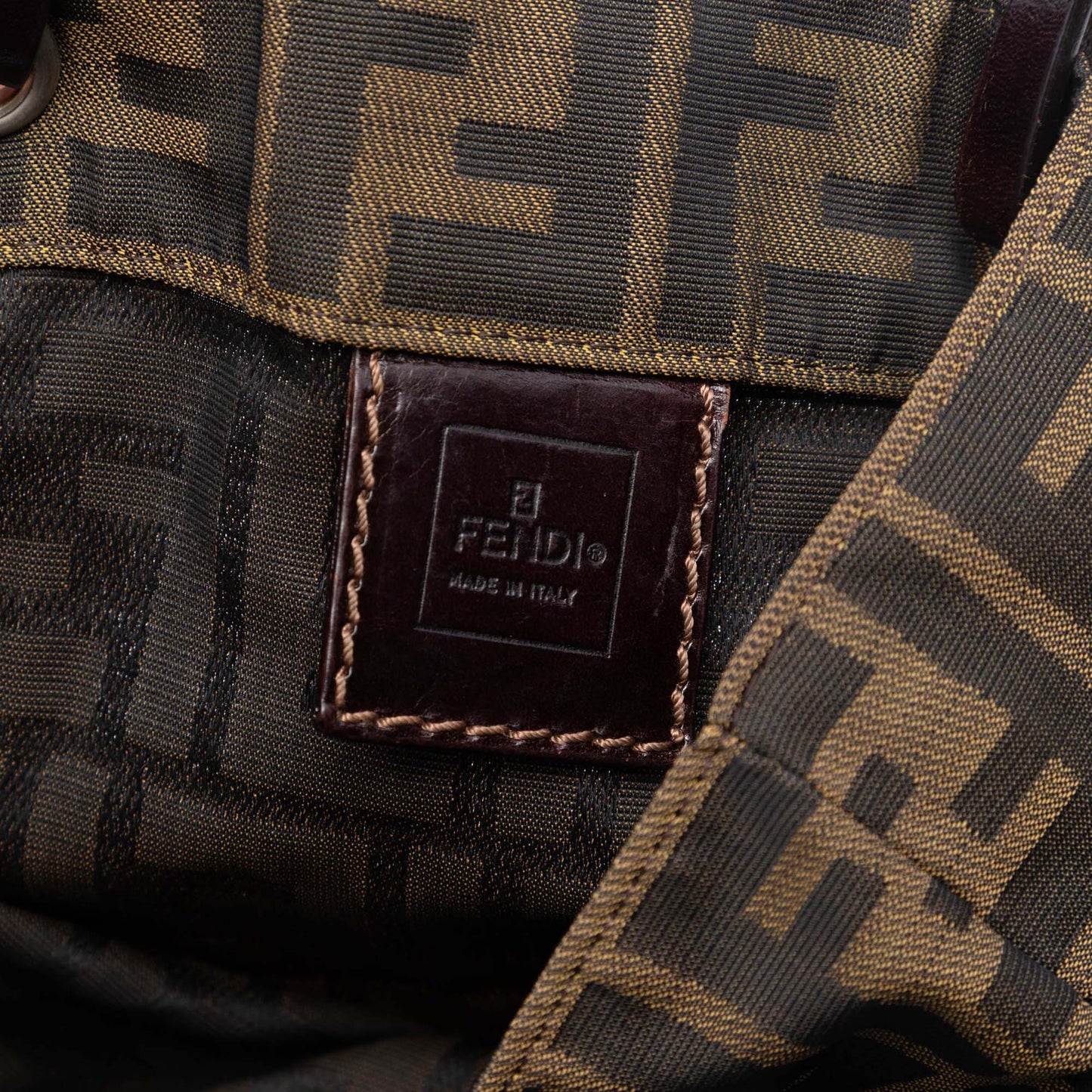 Fendi Zucca Canvas Tote
