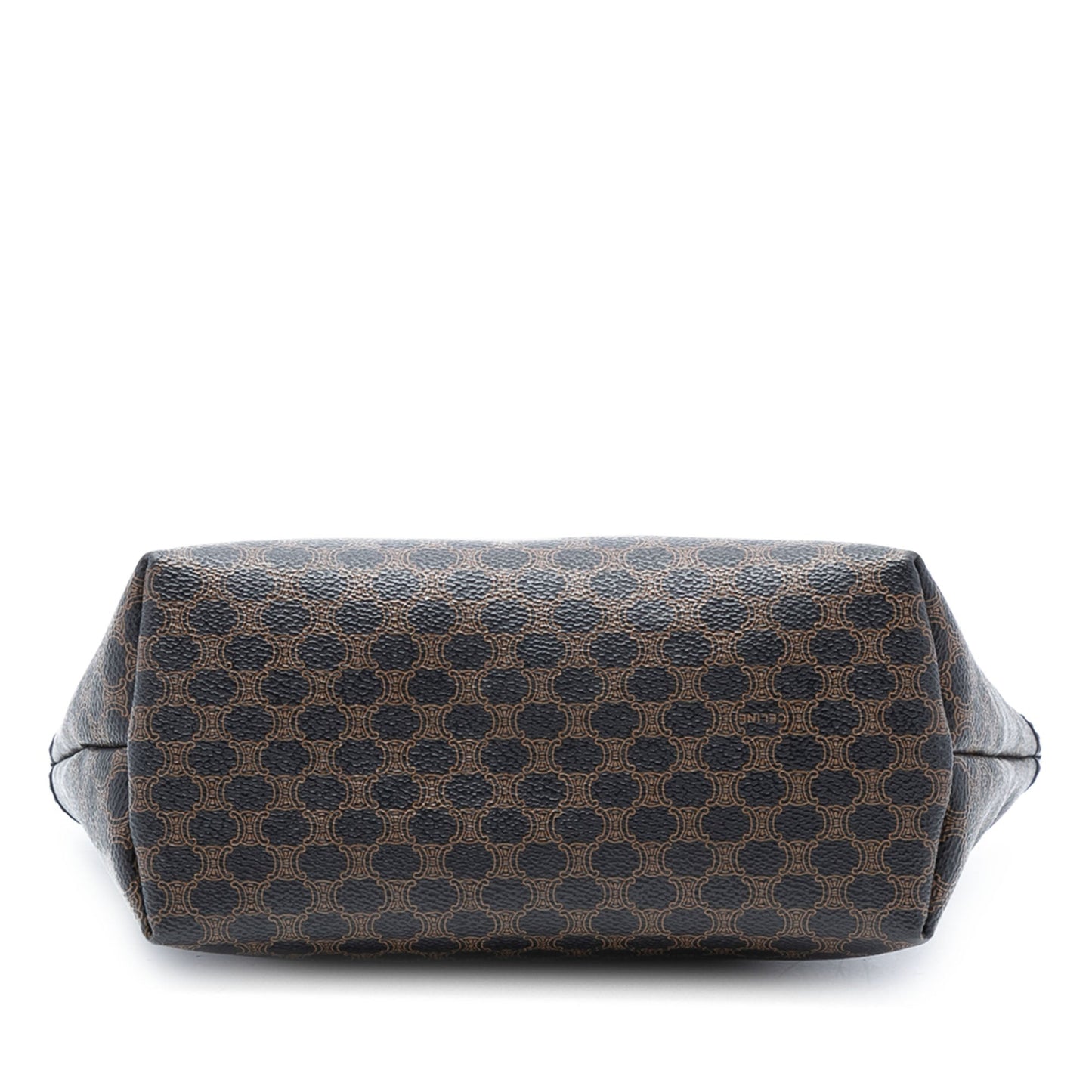 Celine Macadam Coated Canvas Handbag