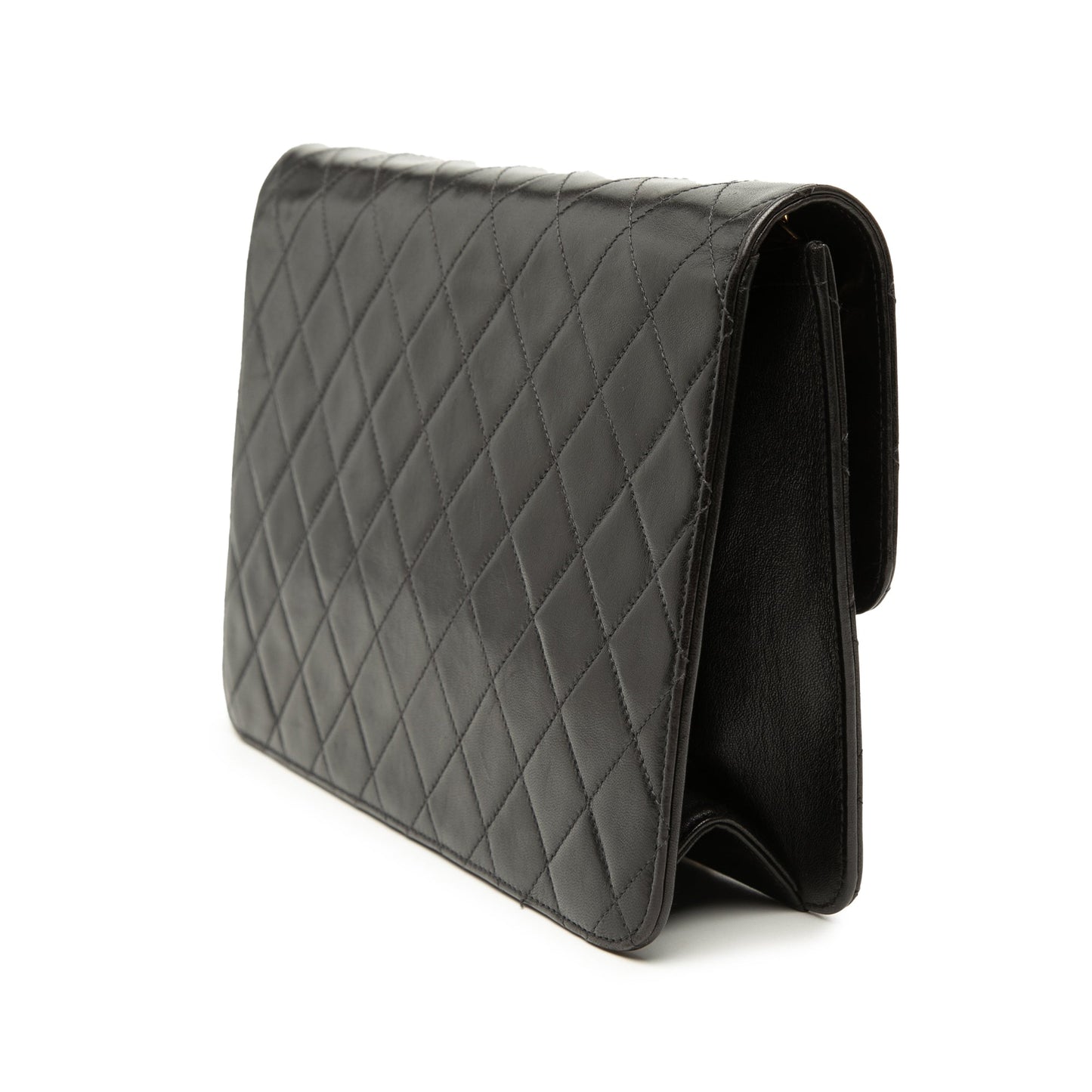 Chanel Medium CC Quilted Lambskin Single Flap