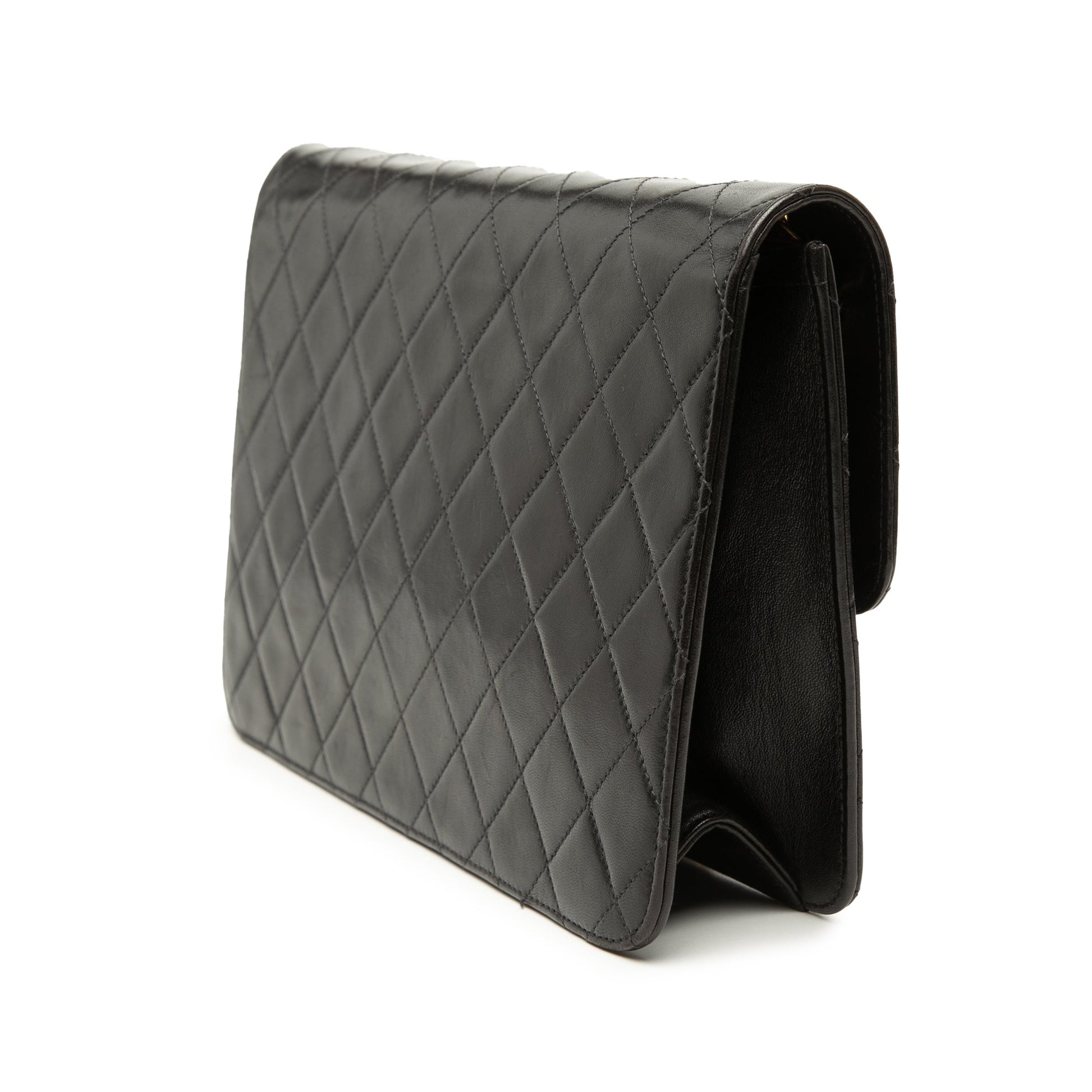 Chanel Medium CC Quilted Lambskin Single Flap