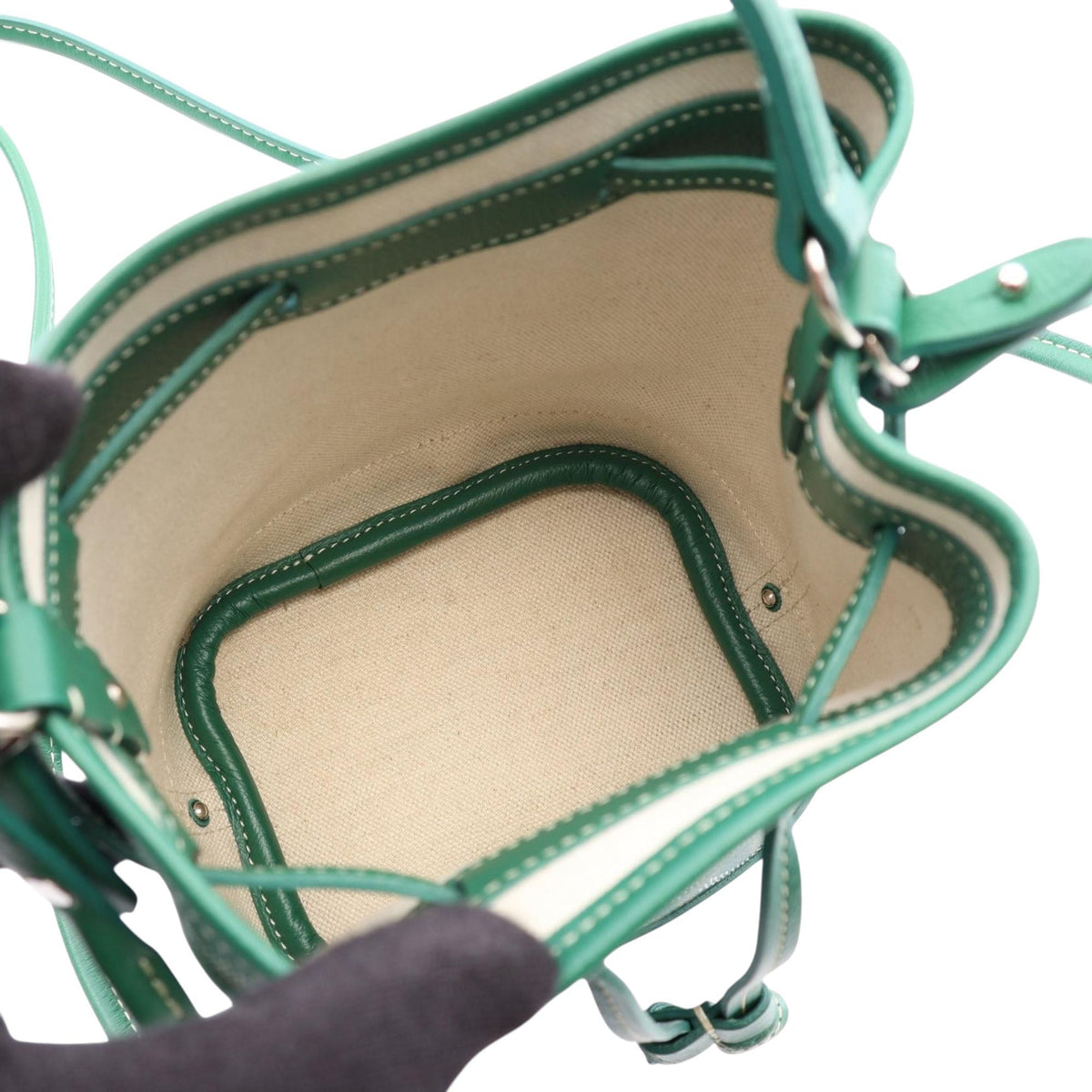 Goyard Goyardine Petit Flot — Green